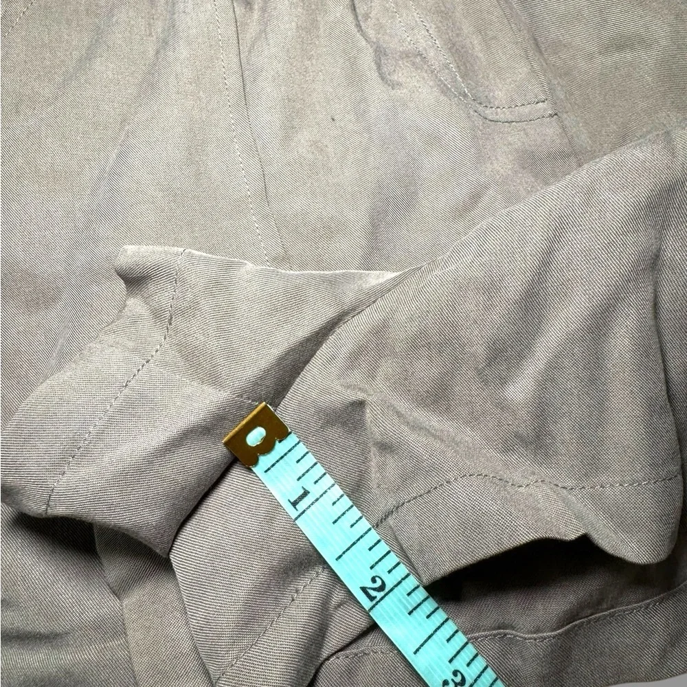ATM Anthony Thomas Melillo Army Green Utility shorts‎ romper Size L EUC